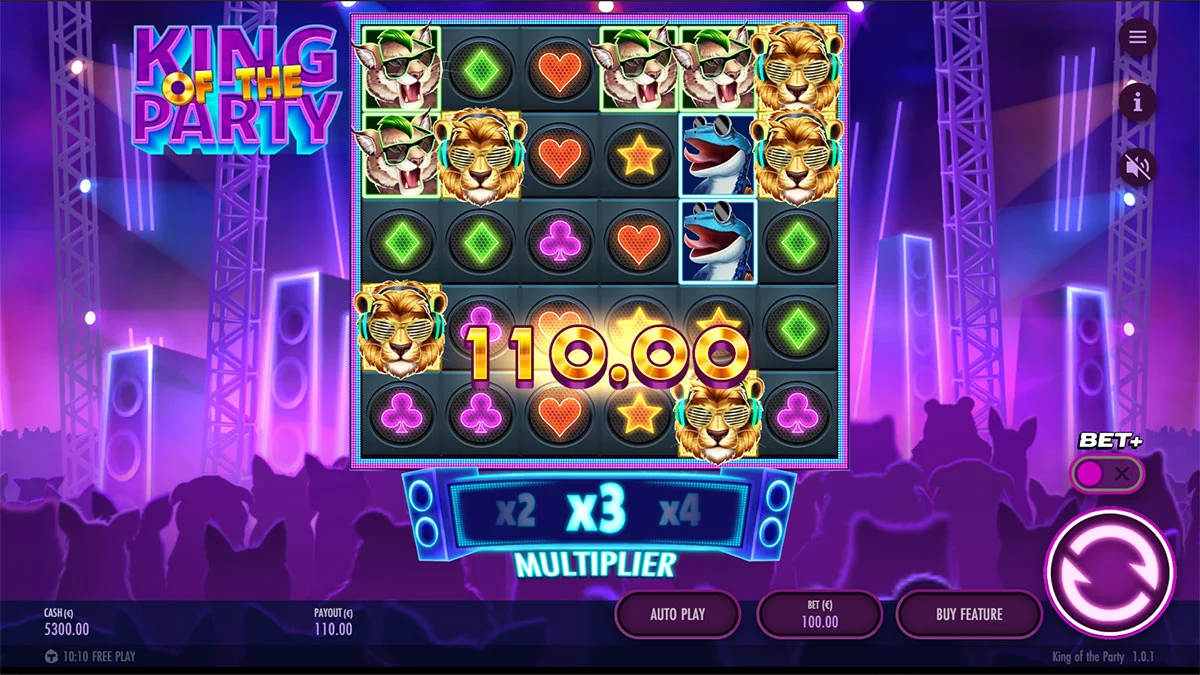 King of the Party Win
