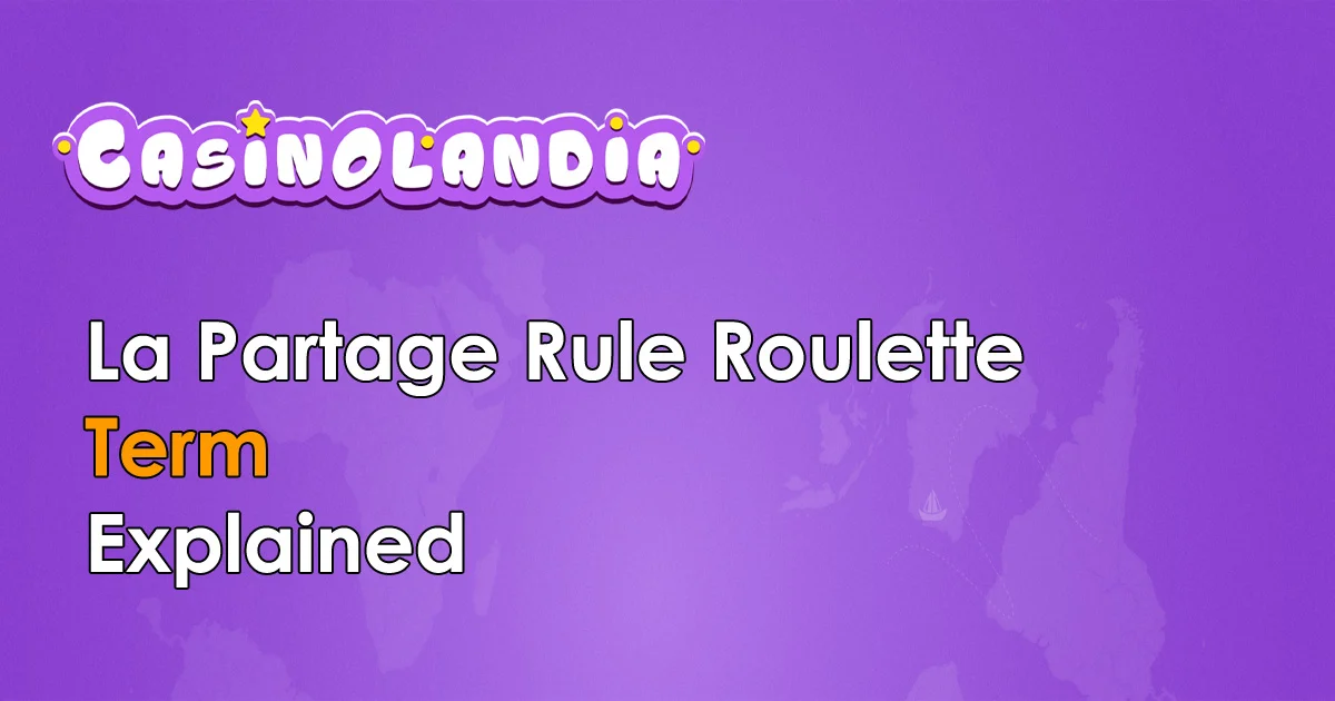 La Partage Rule in Roulette