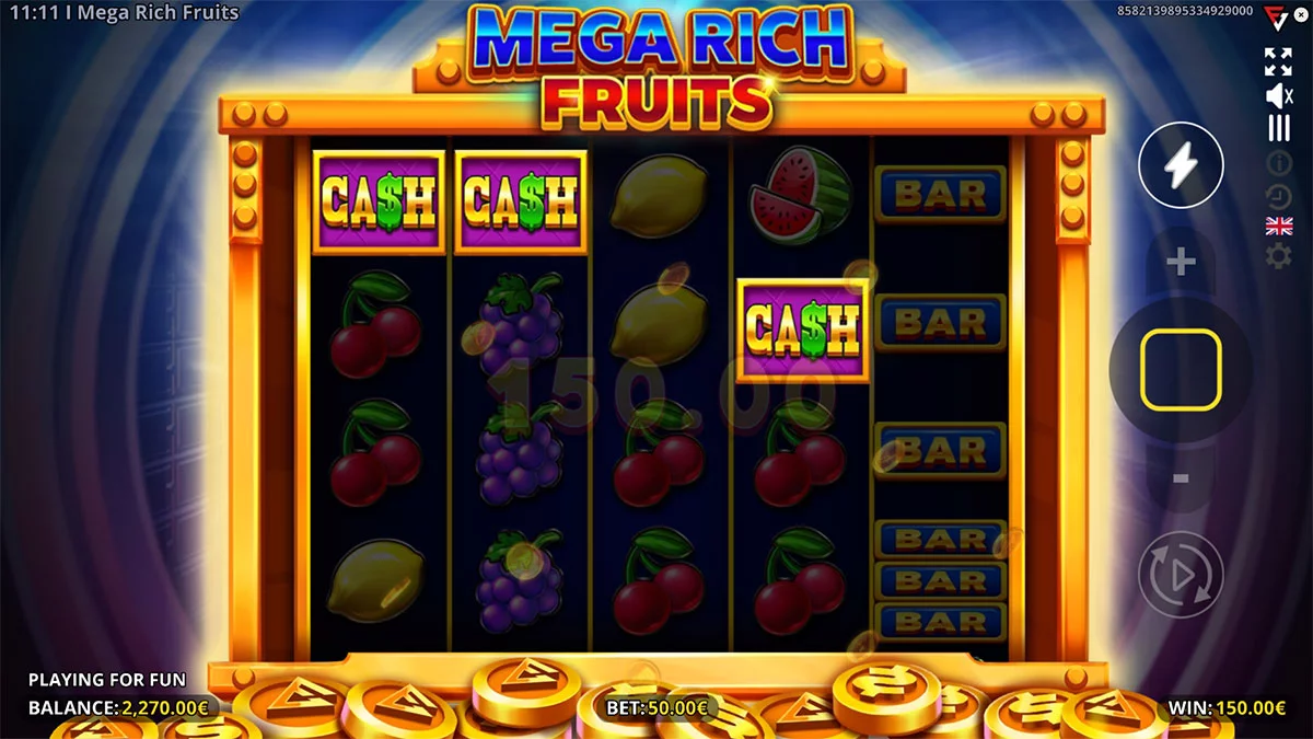 Mega Rich Fruits Win 2