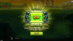 Mutant Trawlers Free Spins
