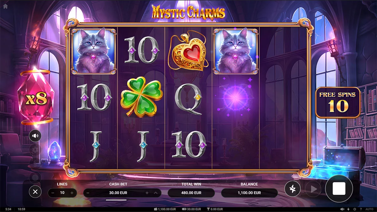 Mystic Charms Bonus Round