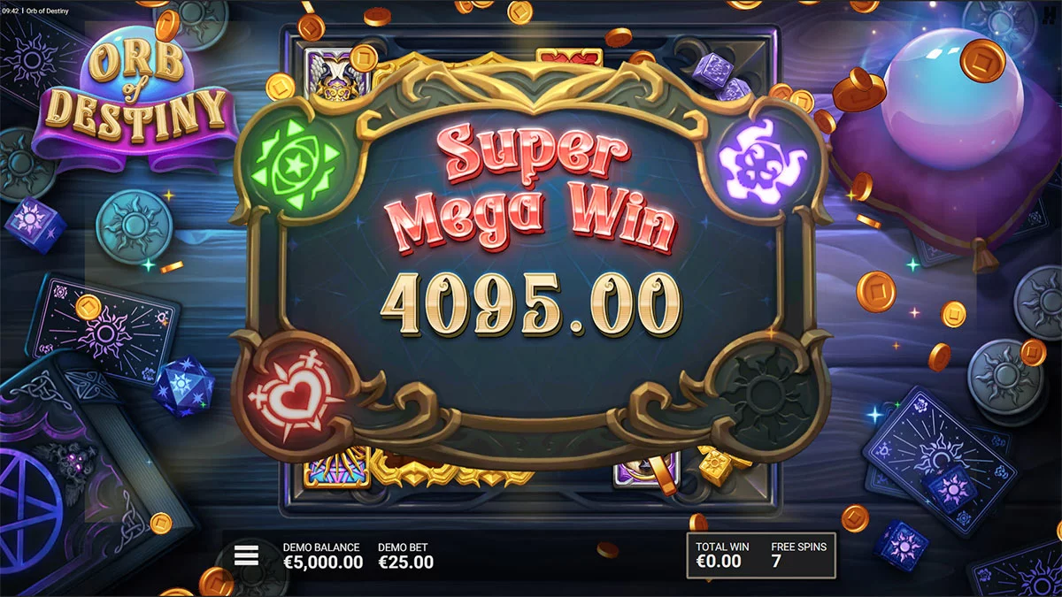 Orb of Destiny Super Mega Win