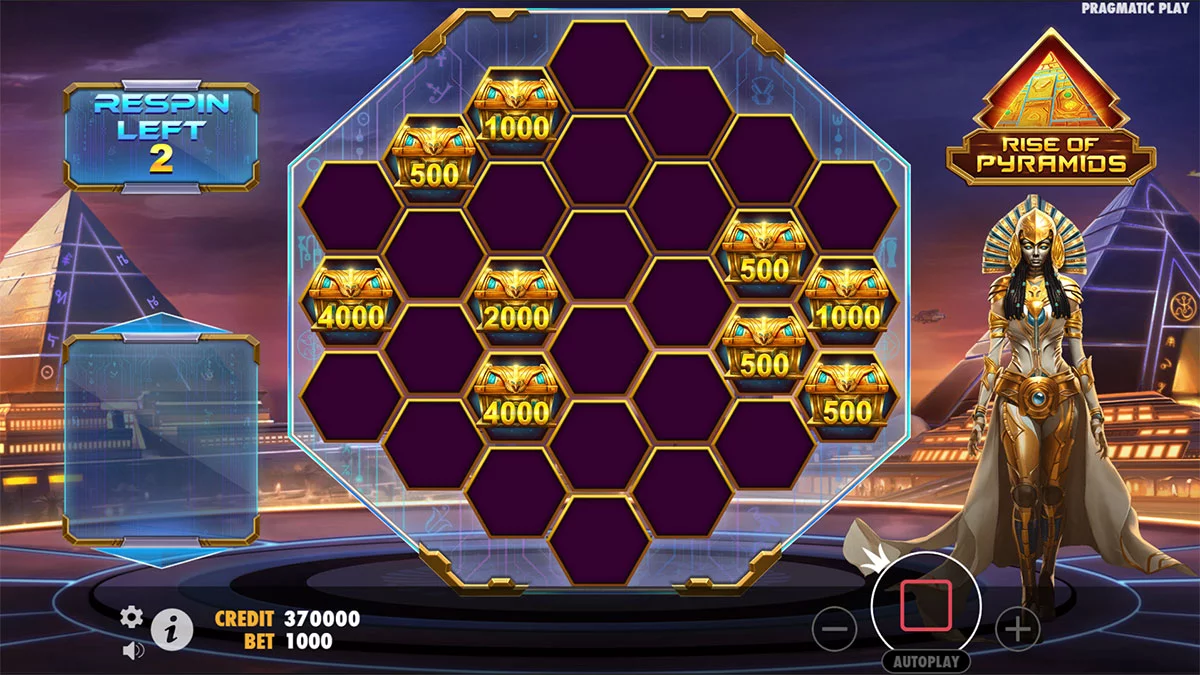 Rise of Pyramids Bonus Round