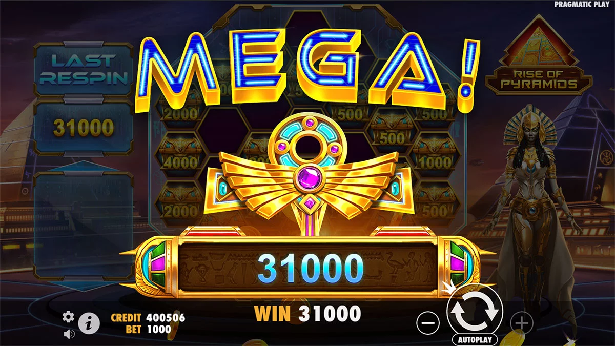 Rise of Pyramids Mega Win