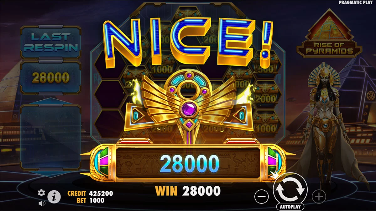Rise of Pyramids Nice Win