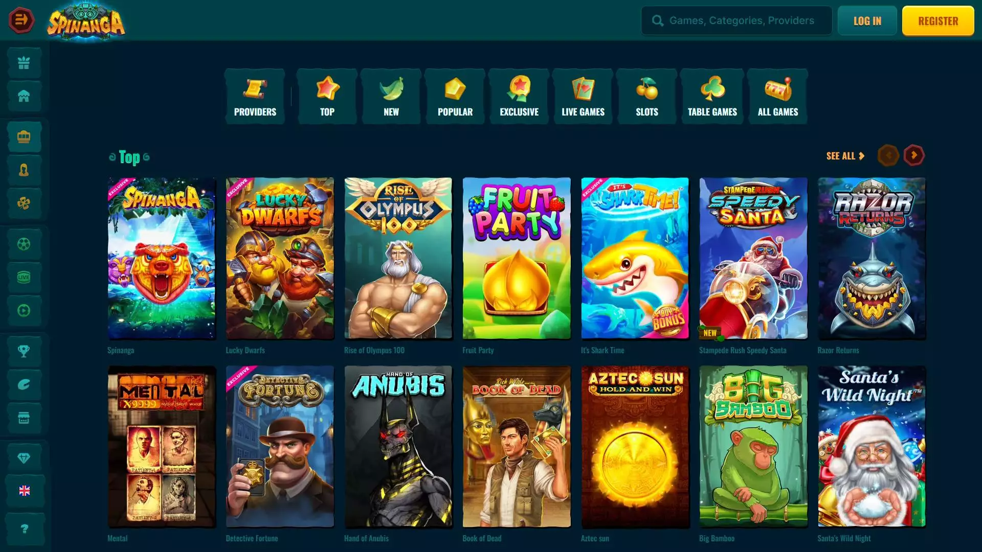 Spinanga Casino Slots