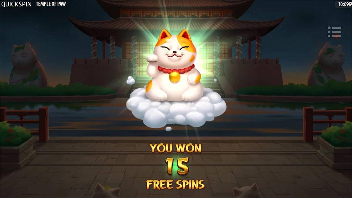 Temple of Paw Free Spins