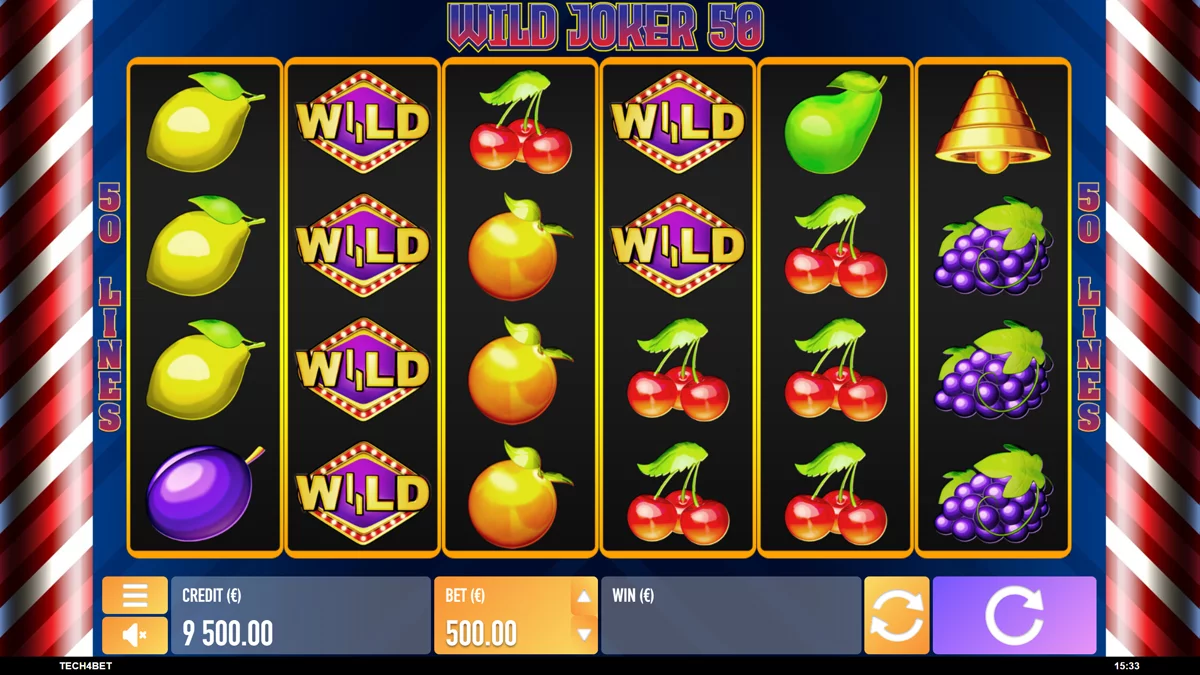 Wild Joker 50 Base Play