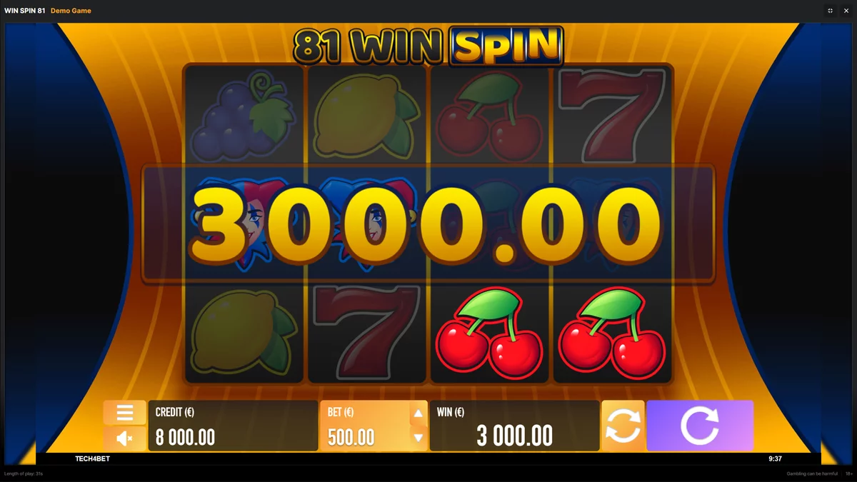 Win Spin 81 Big Win