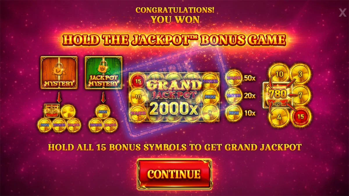 15 Coins™ Grand Gold Edition Free Spins