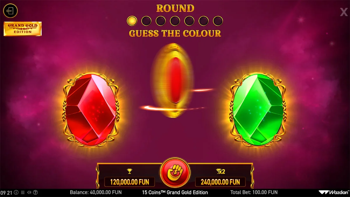 15 Coins™ Grand Gold Edition Gamble