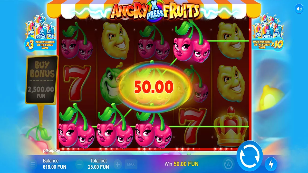 Angry Fruits Win