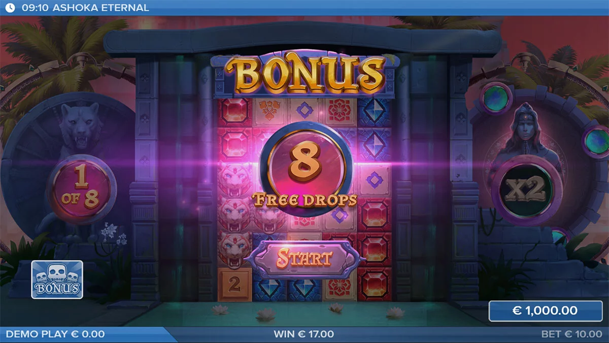 Ashoka Eternal Free Spins