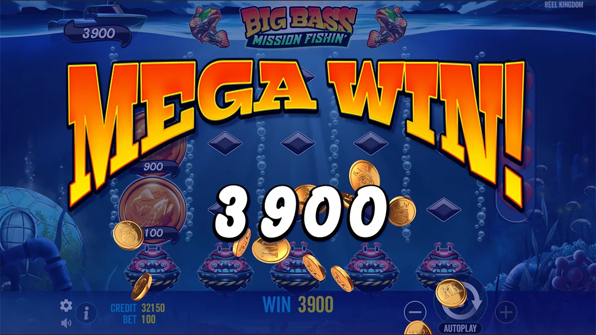 Big Bass Fishing Mission Mega Win