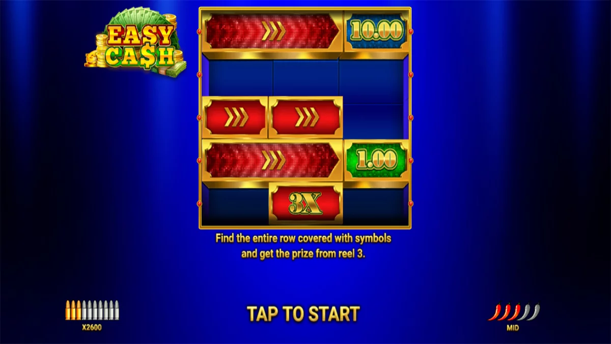 Easy Cash Homescreen