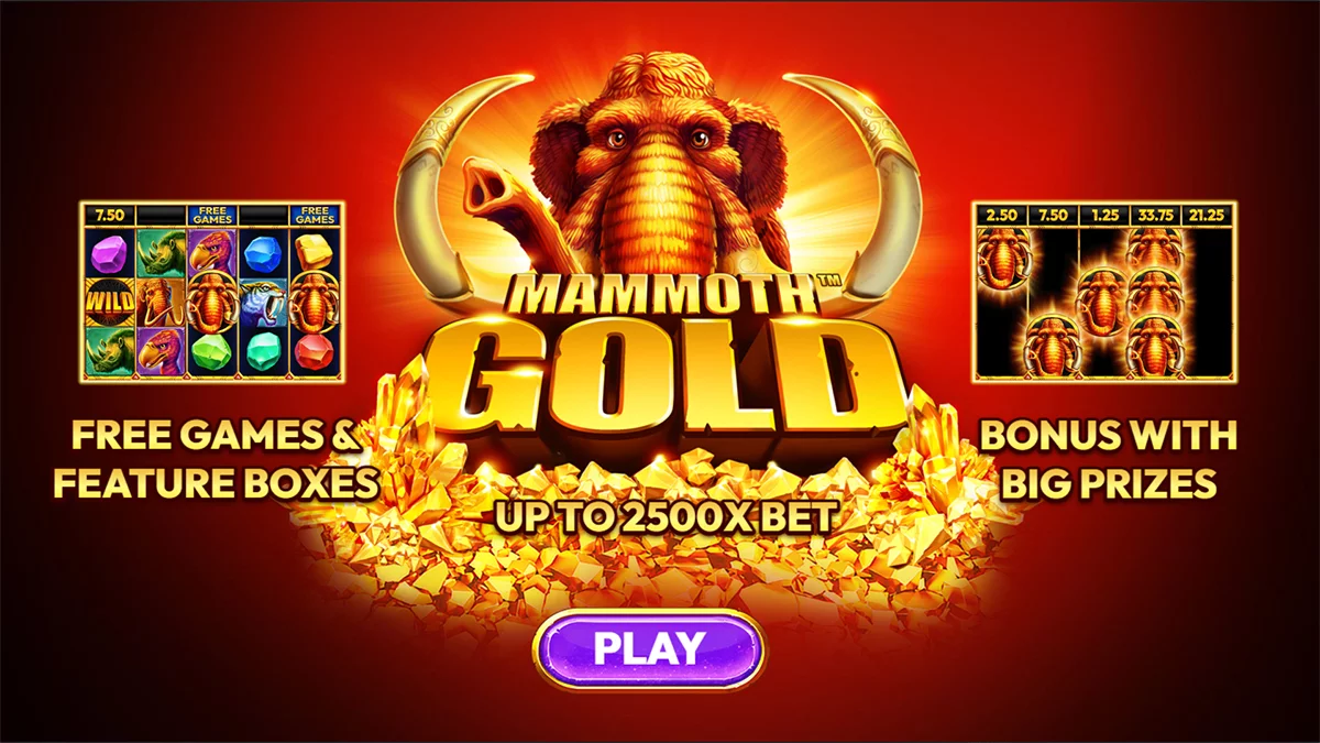 Mammoth Gold Homescreen