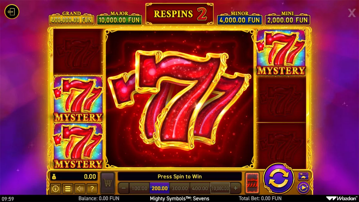 Mighty Symbols™ Sevens Bonus