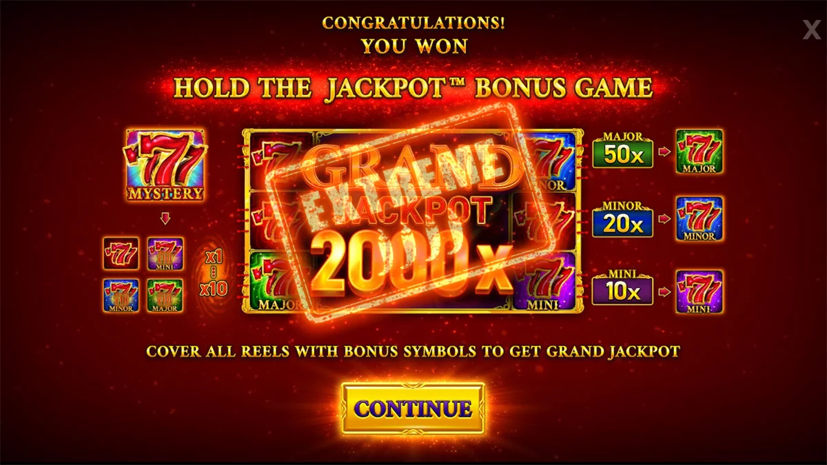 Mighty Symbols™ Sevens Free Spins
