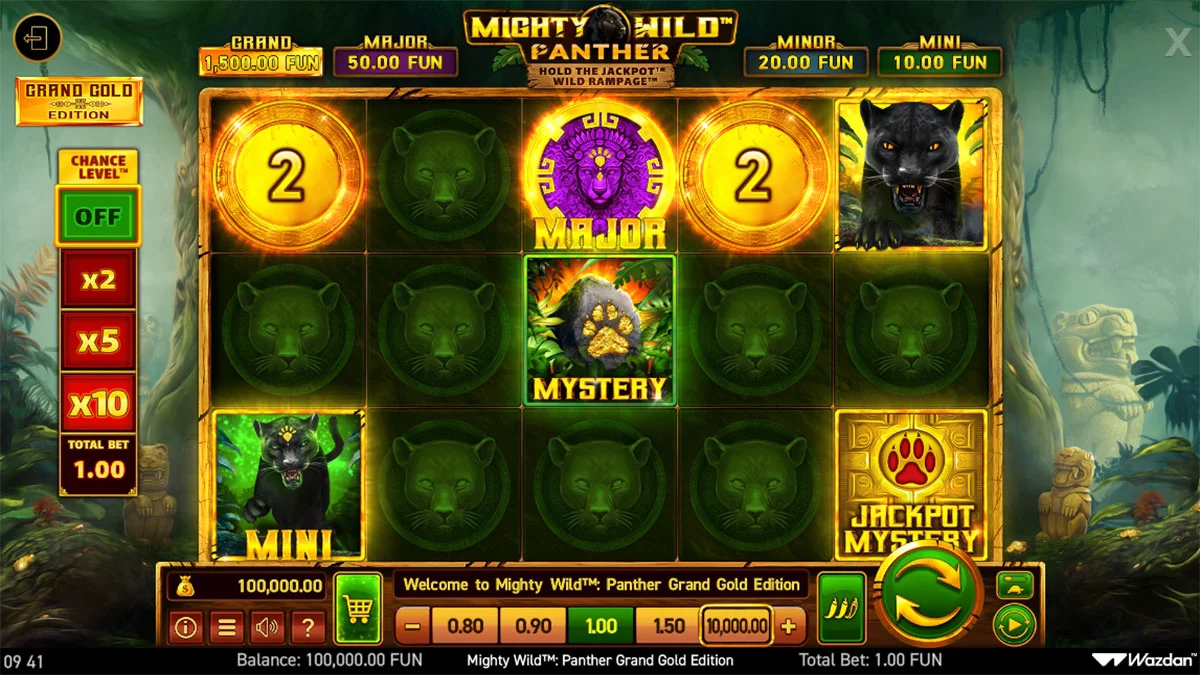 Mighty Wild™ Panther Grand Gold Edition Base