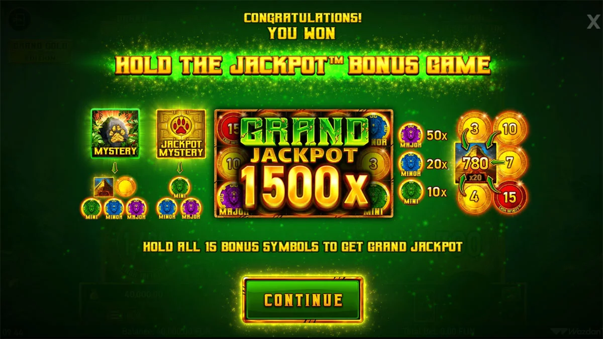 Mighty Wild™ Panther Grand Gold Edition Free Spins