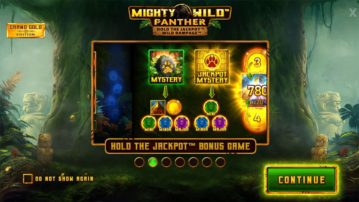 Mighty Wild™ Panther Grand Gold Edition Homescreen