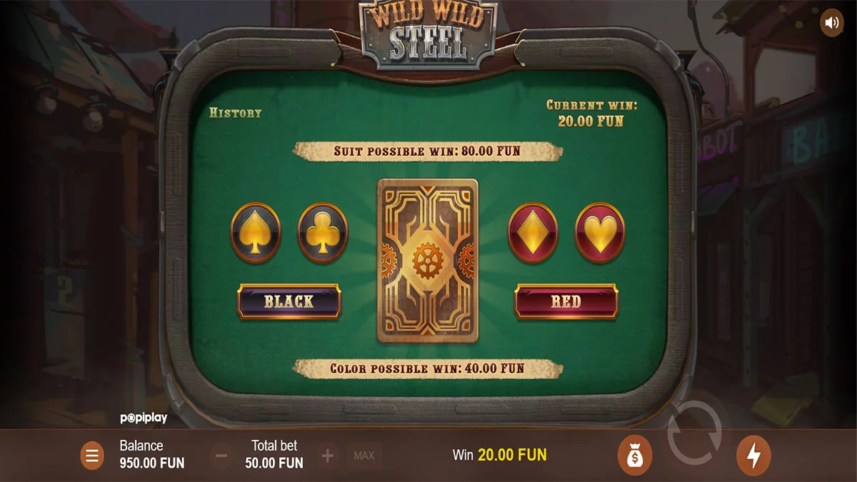 Wild Wild Steel Gamble