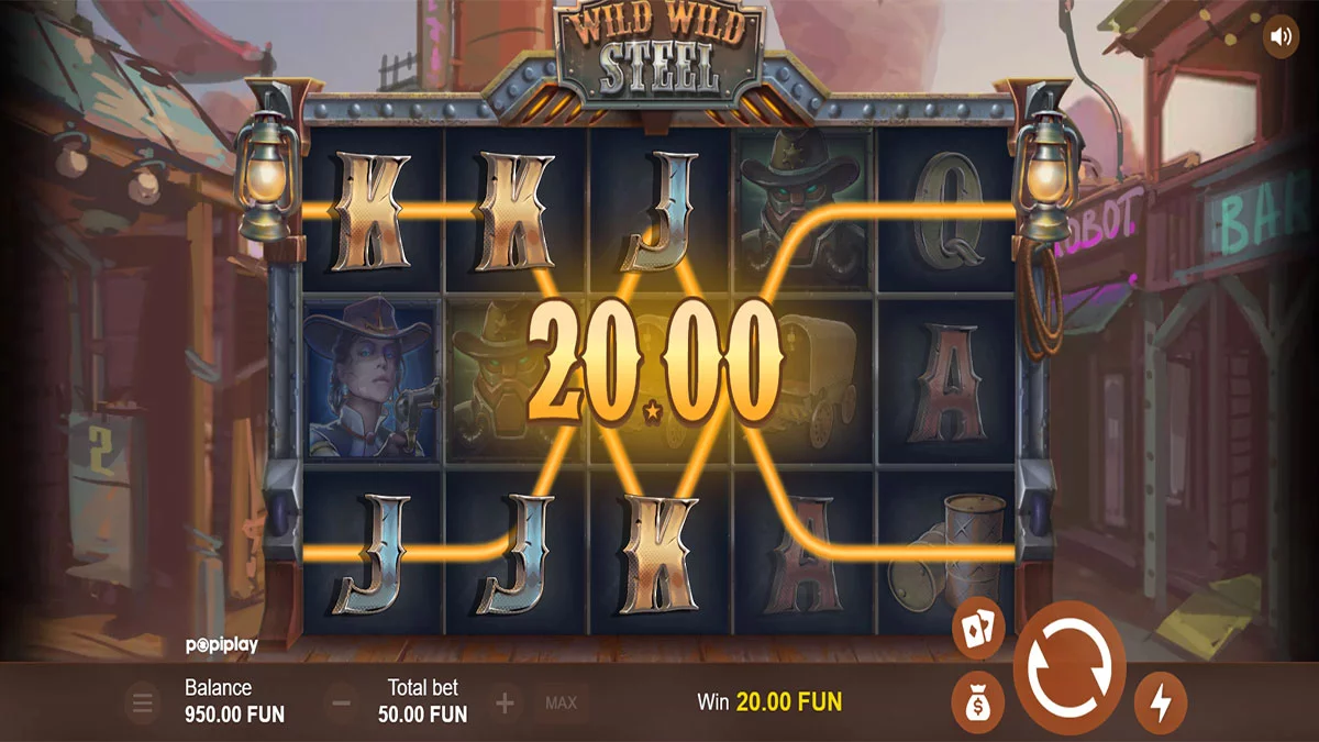 Wild Wild Steel Small Win