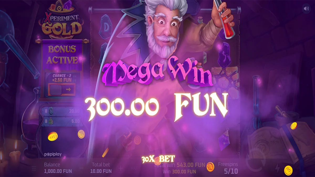 Xperiment Gold Mega Win