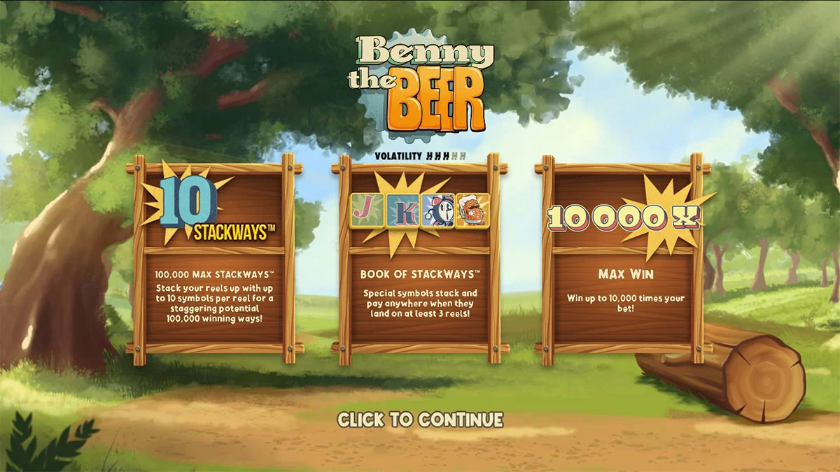 Benny the Beer Homescreen