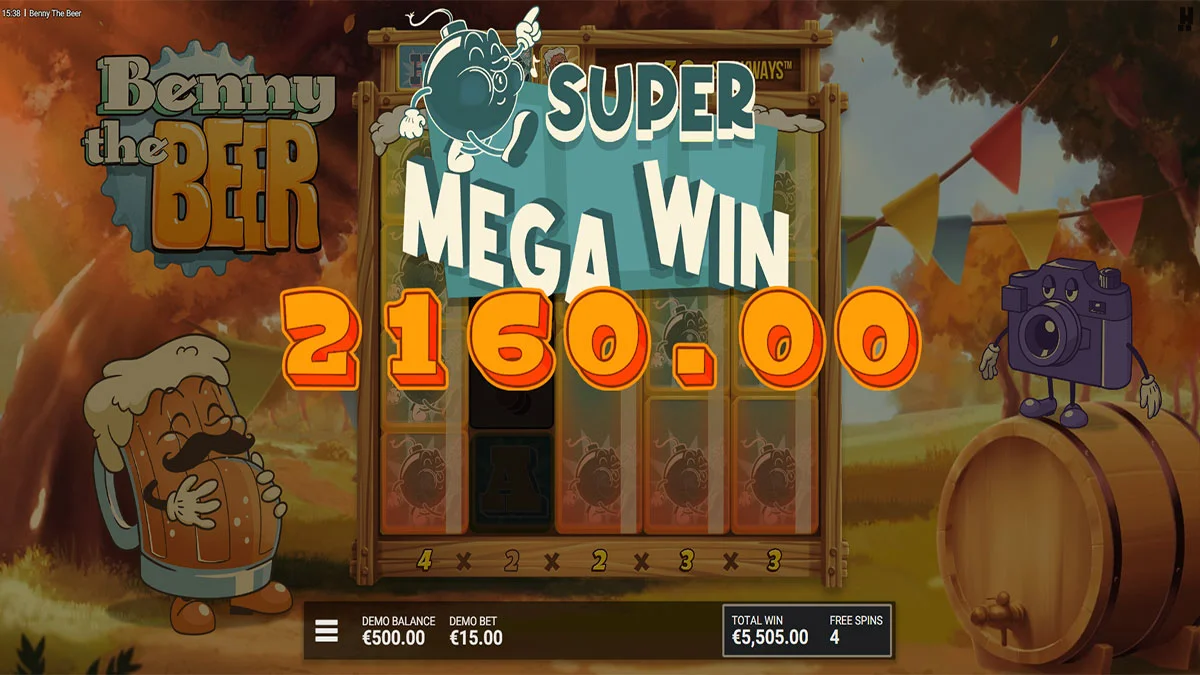 Benny the Beer Super Mega Win