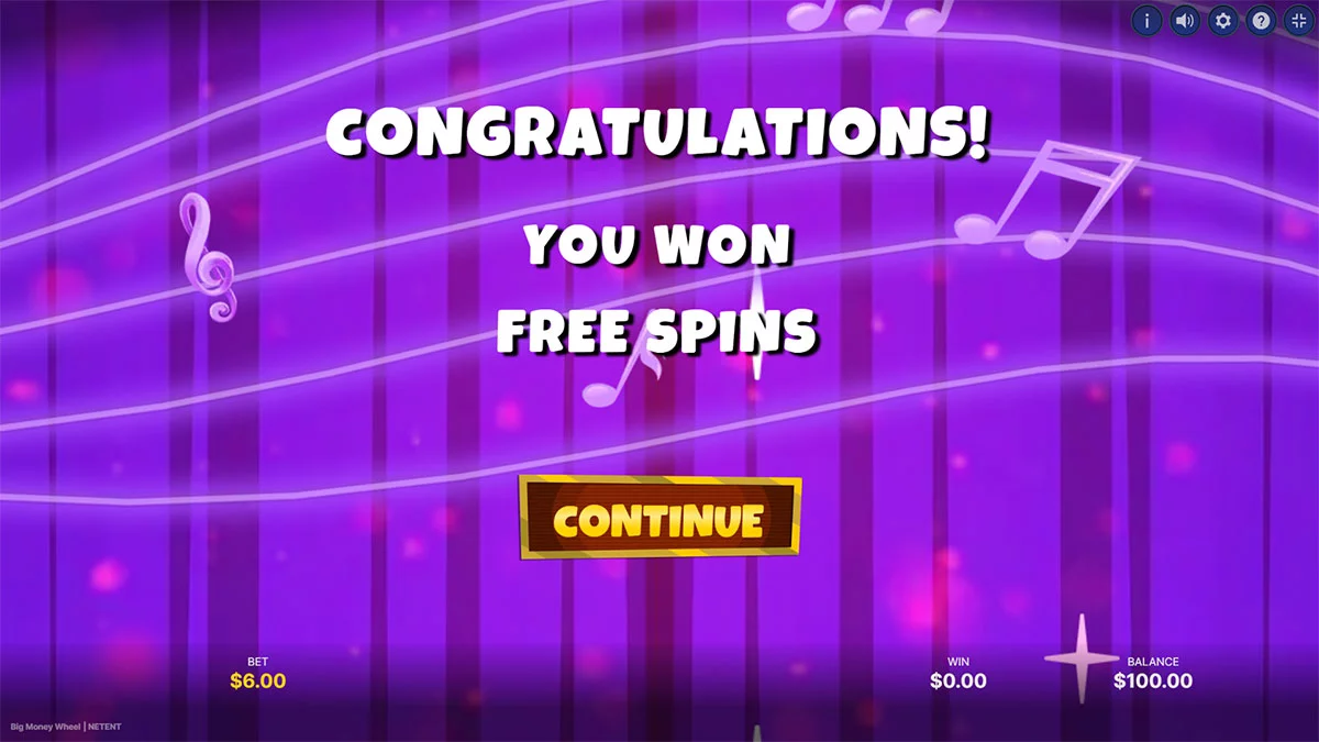 Big Money Wheel FS
