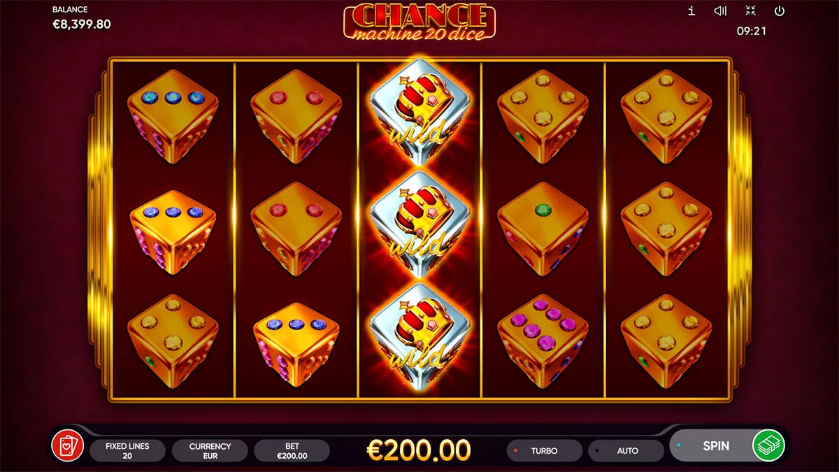 Chance Machine 20 Dice Win2
