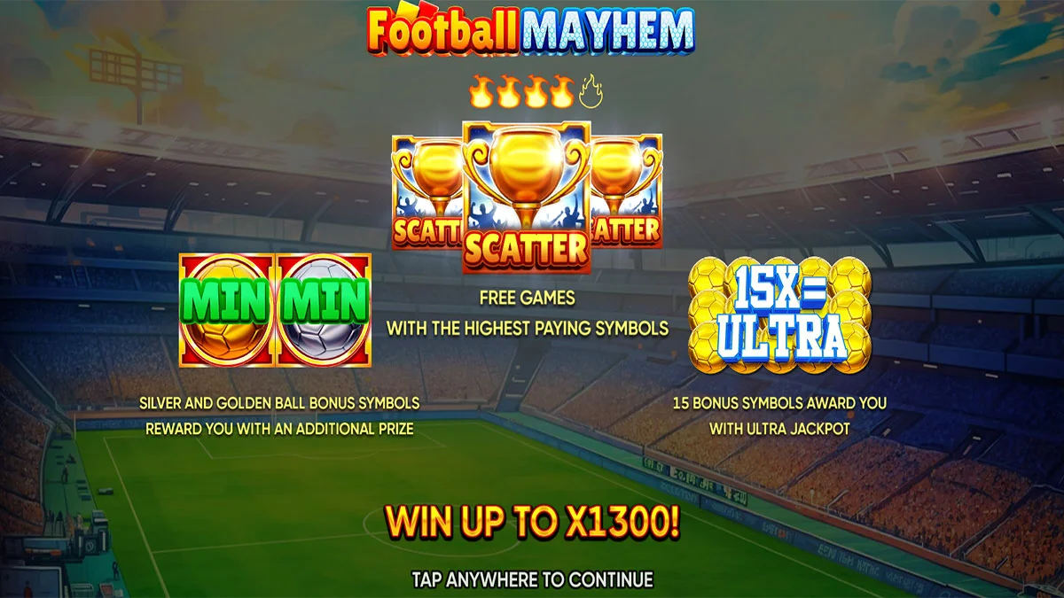 Football Mayhem Homescreen