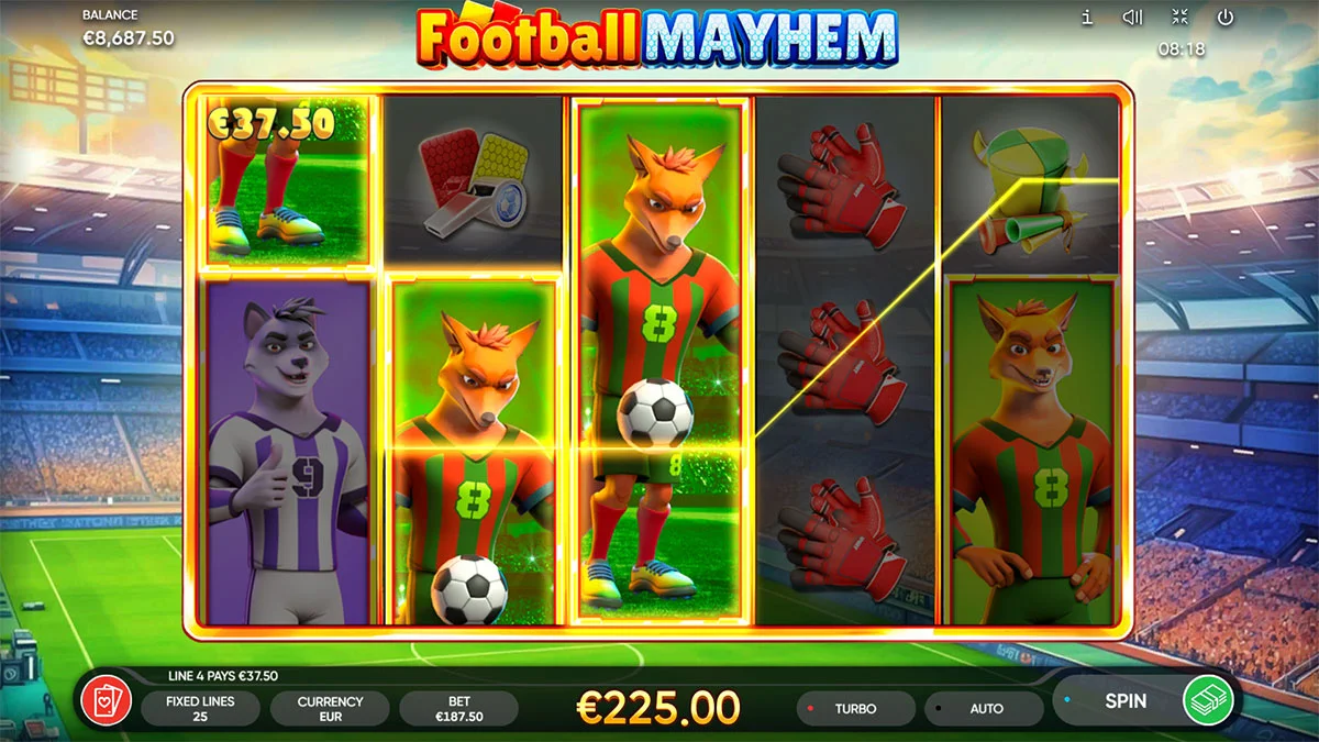 Football Mayhem Win