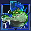 Man vs Gator Blue Croc