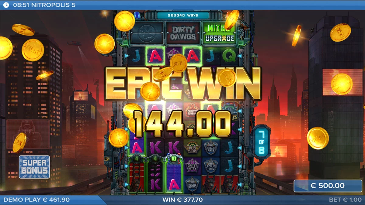 Nitropolis 5 Epic Win