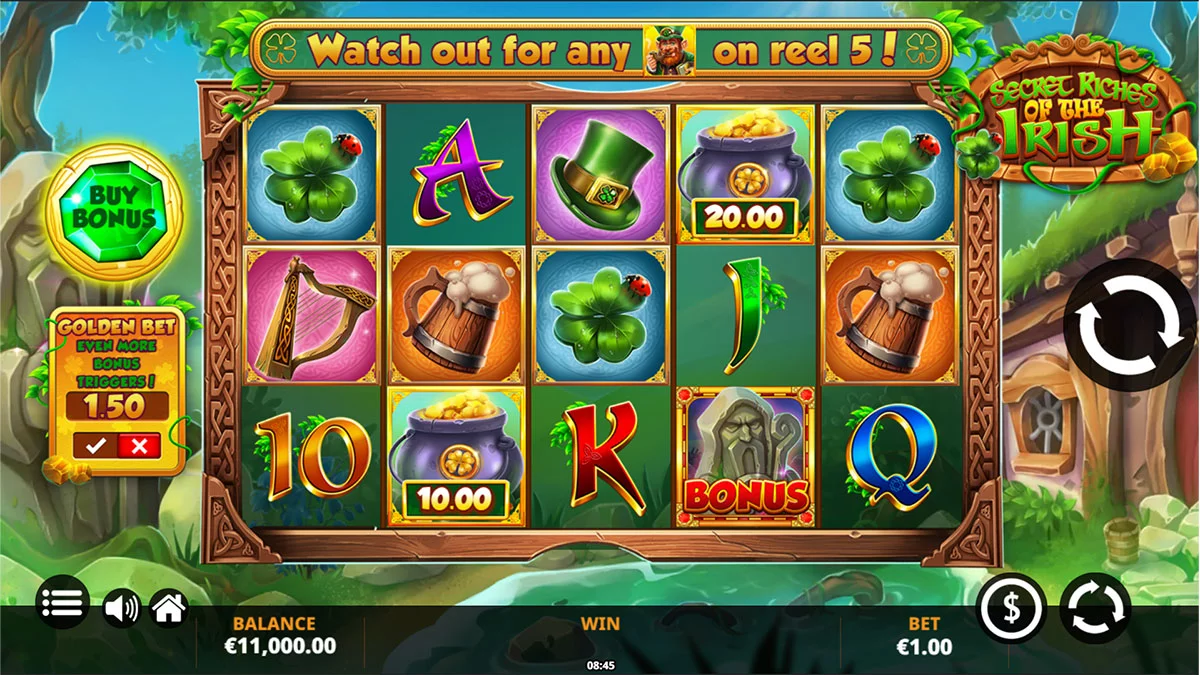 Secret Riches of the Irish Base