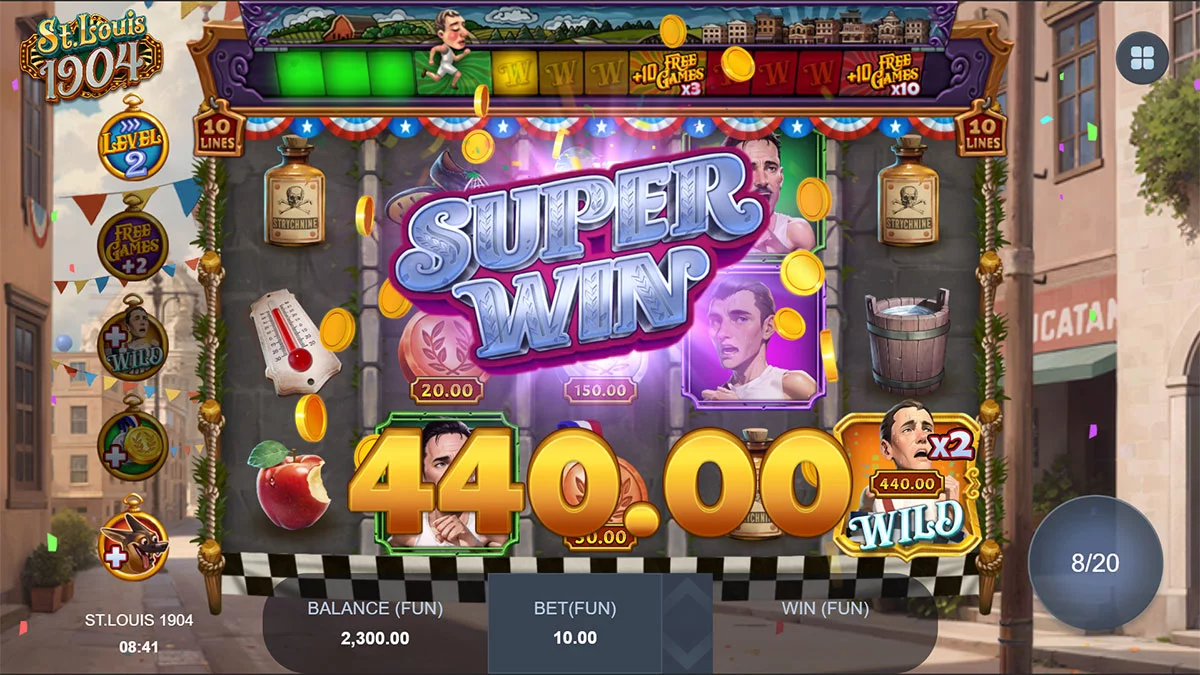 St. Louis 1904 Super Win