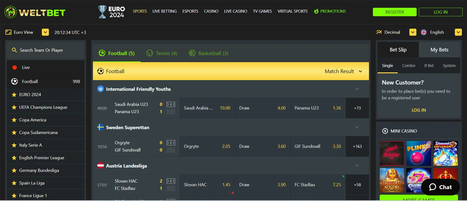 Weltbet Casino Sports Betting