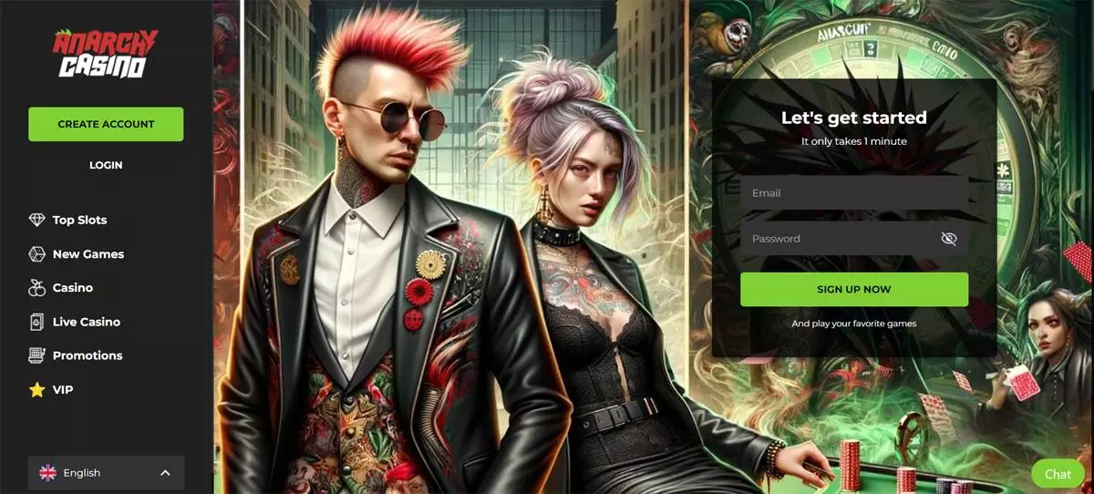 Homepage Anarchy Casino