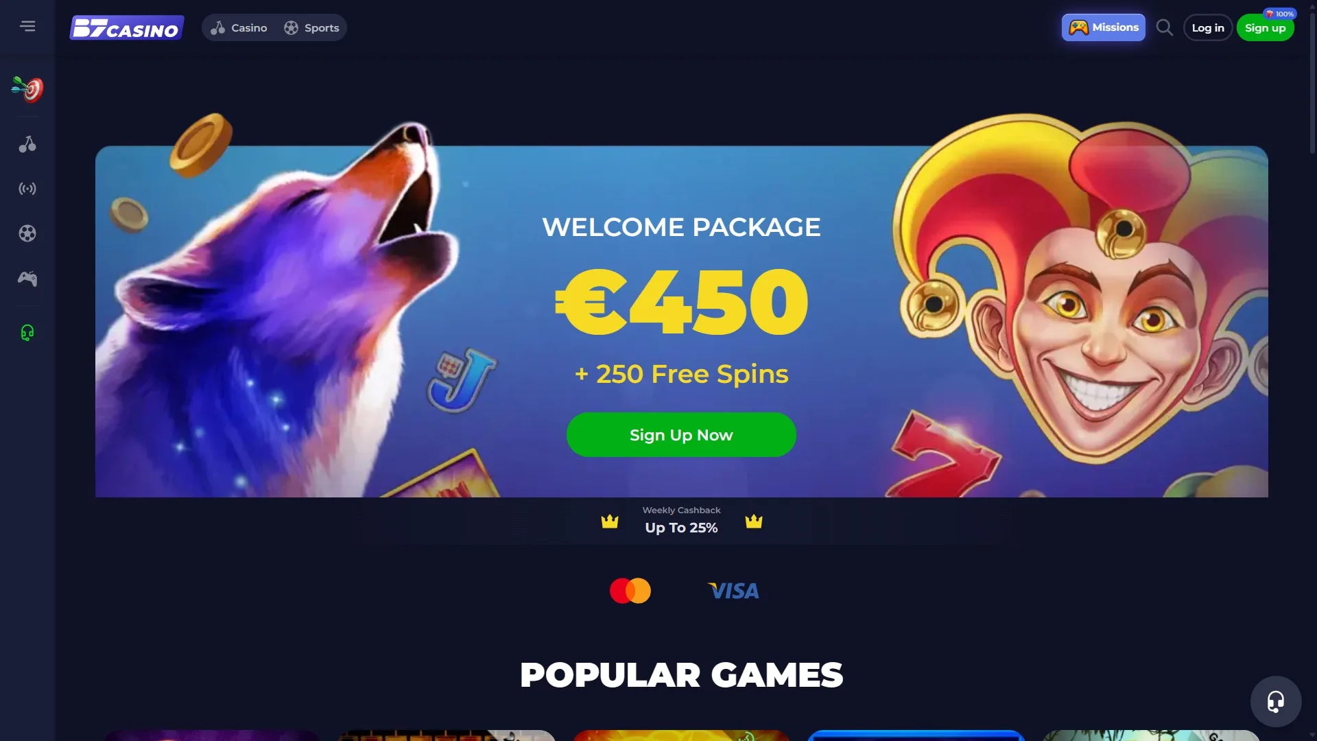 B7 Casino Promo