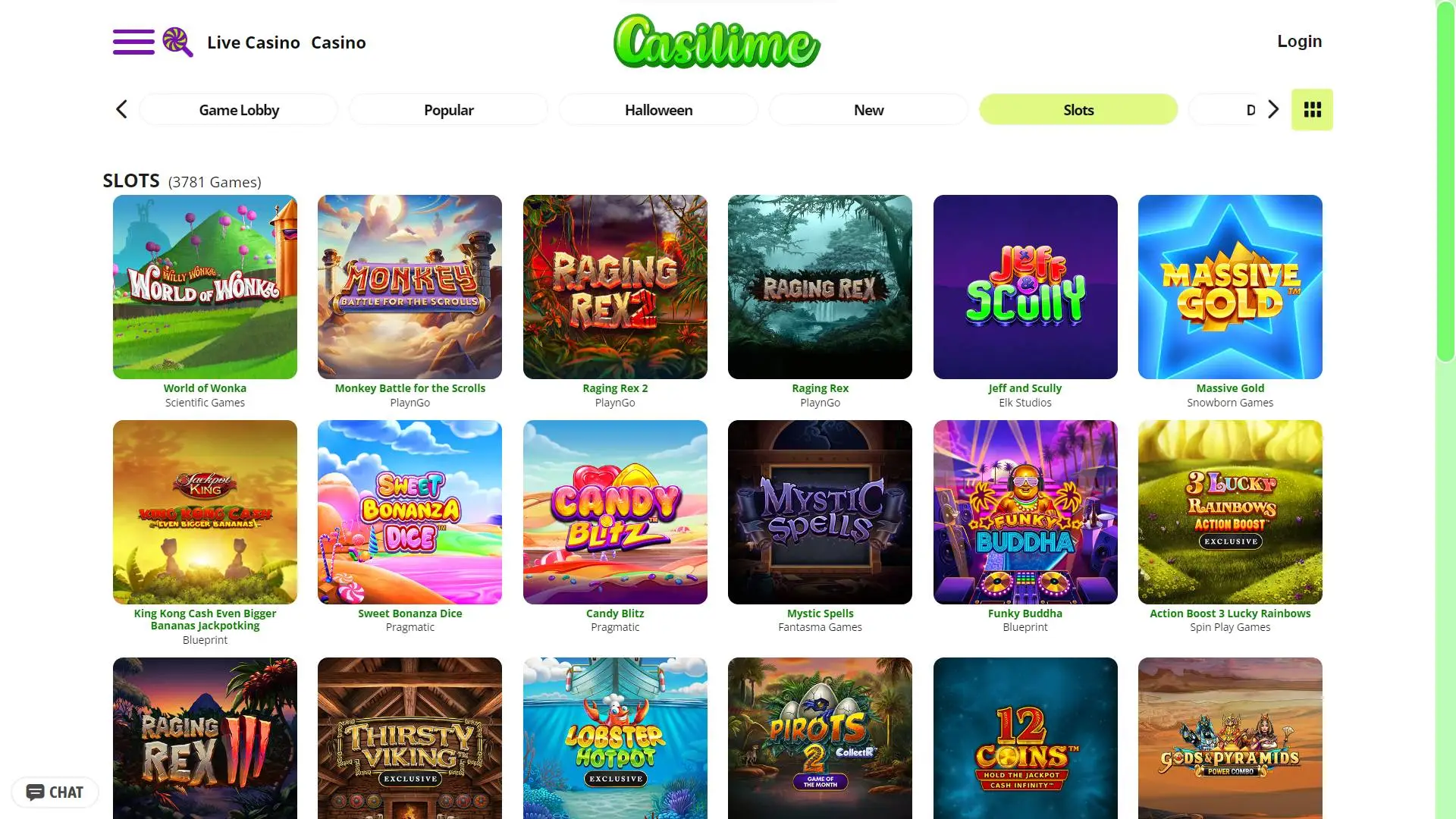 Casilime Casino Slots