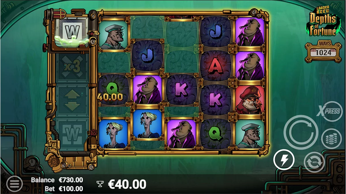 Depths of Fortune Win