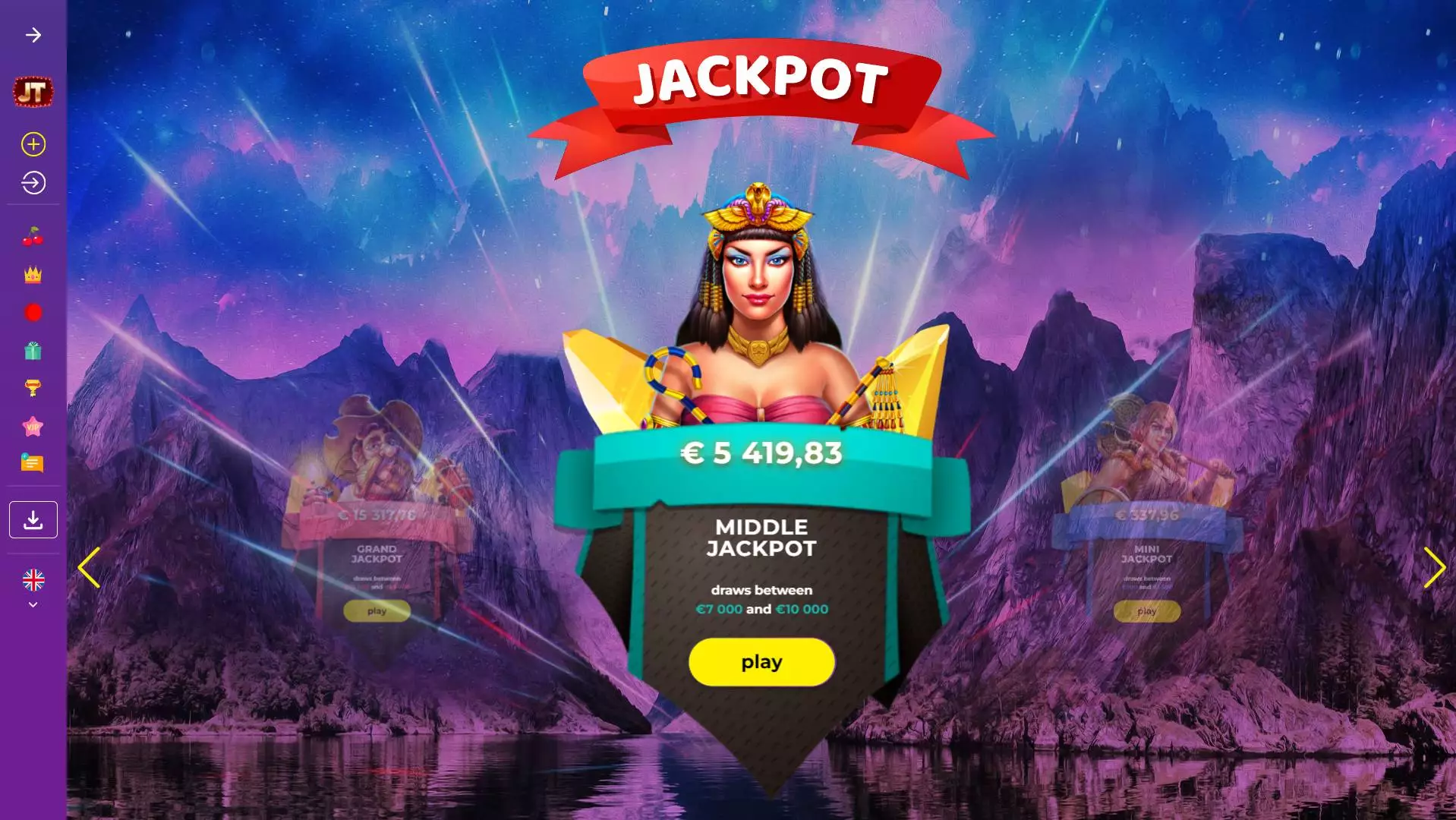 Jacktop Casino Jackpots