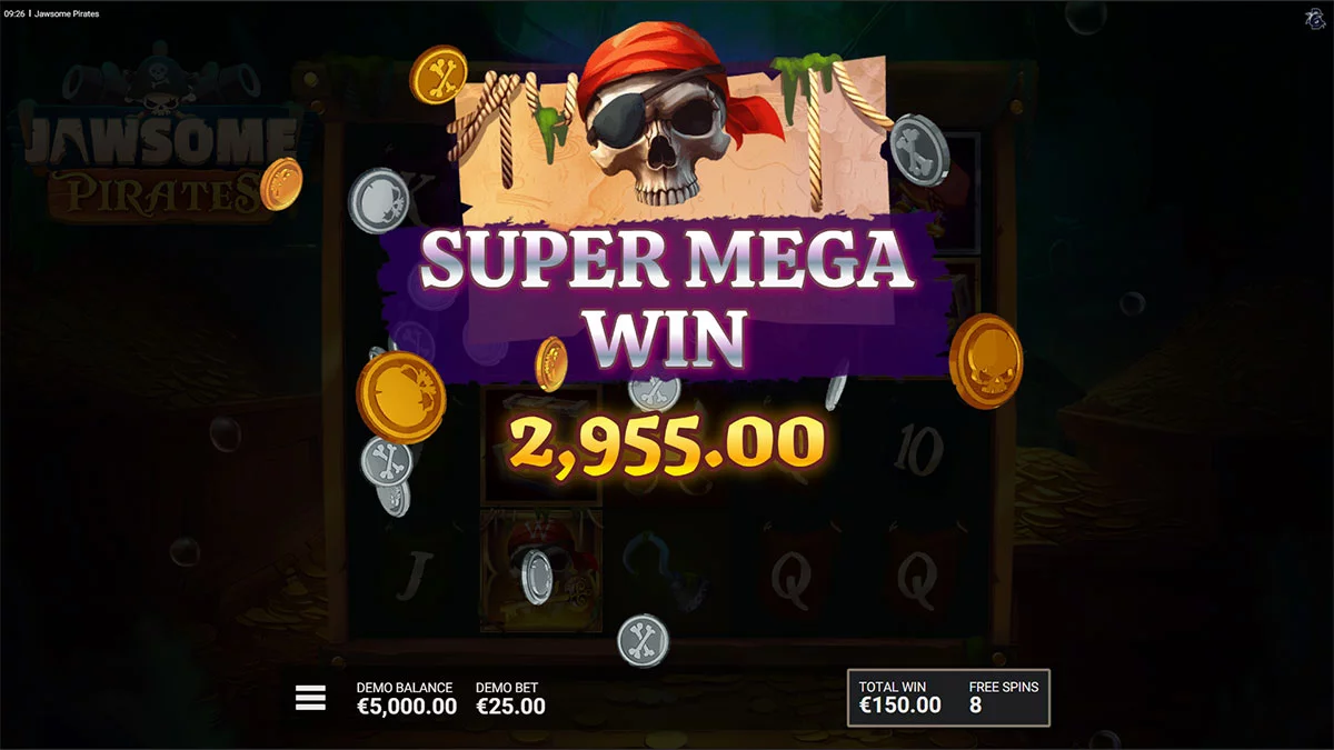Jawsome Pirates SuperMegaWin