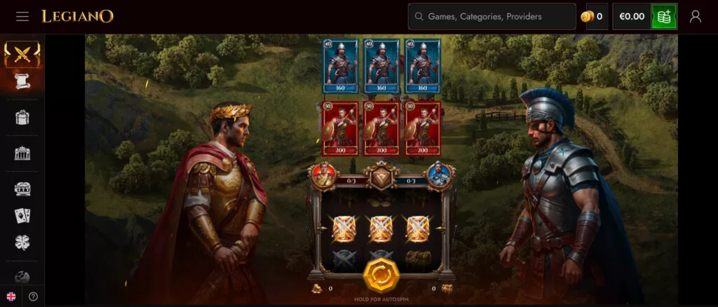 Legiano Casino Battle