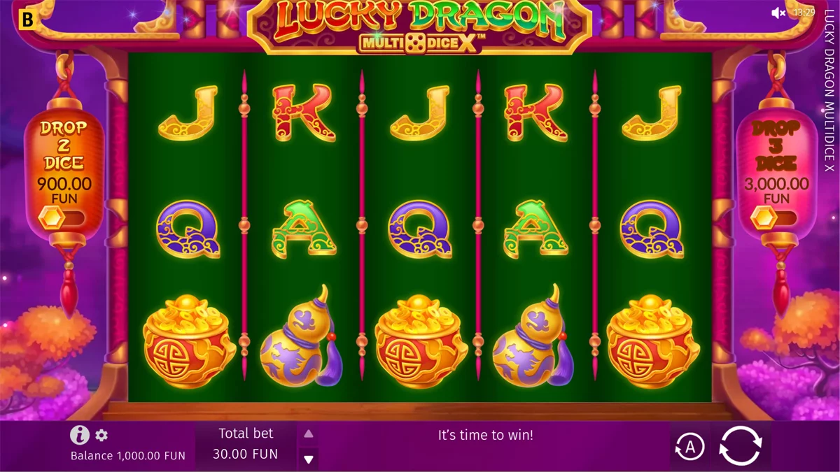 Lucky Dragon Multidice X Base Play