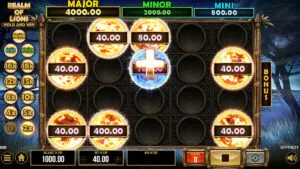 Realm of Lions Hold and Win Collect
