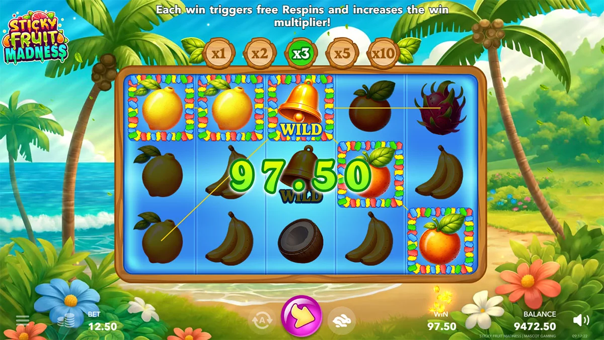 STICKY FRUIT MADNESS Win2