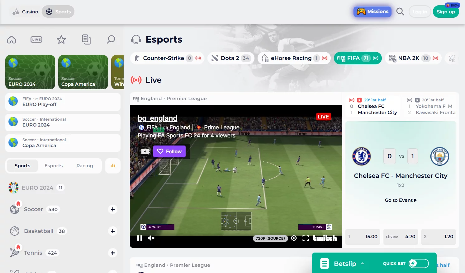 Kinghills Casino Sportsbook